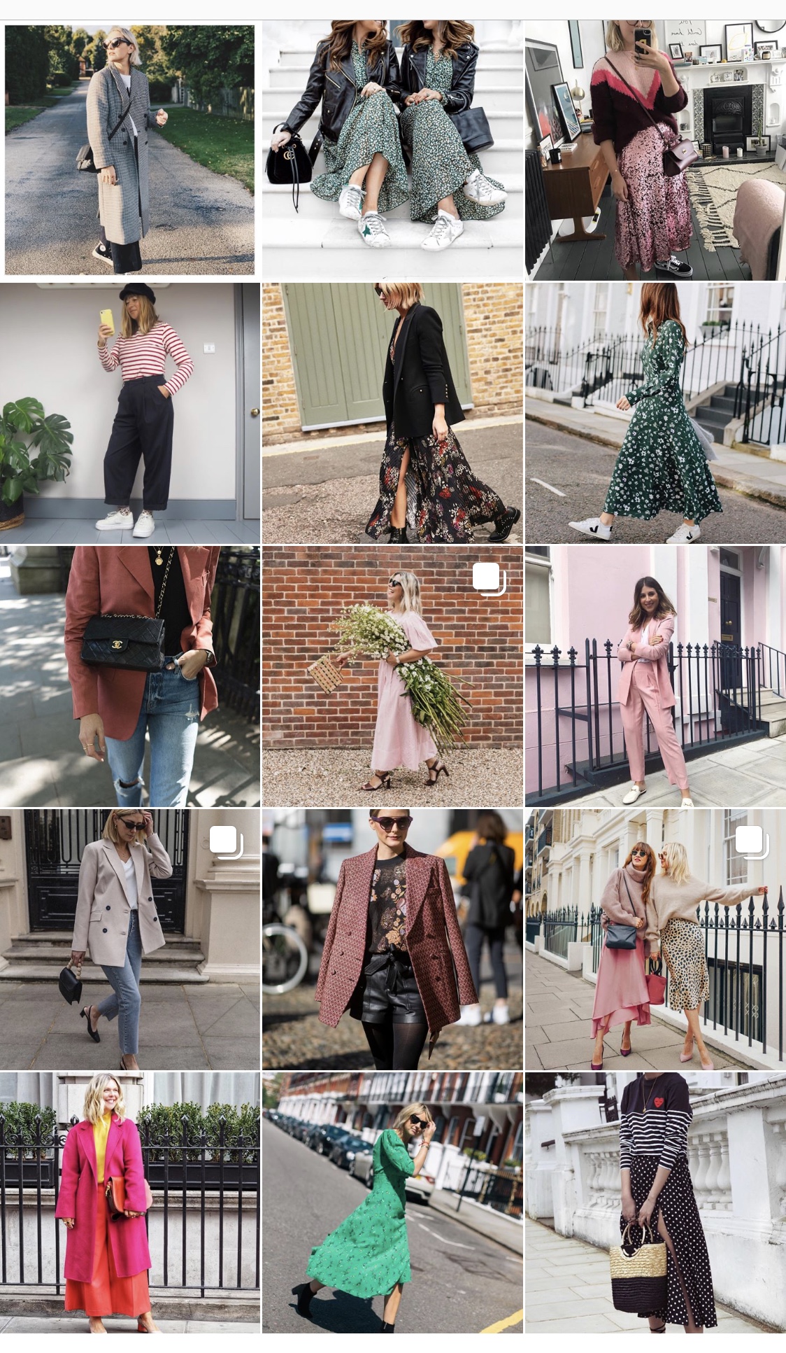 10 of my favourite Fashion Instagrammers